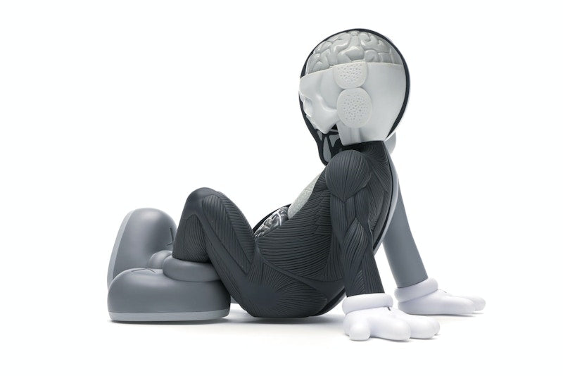 KAWS Resting Place Vinyl Figure Grey