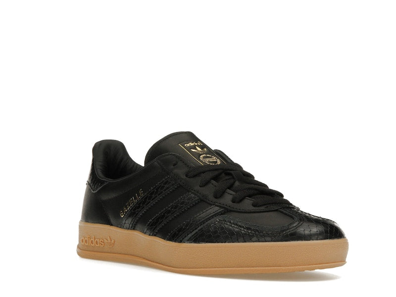 adidas Gazelle Indoor Core Black Snakeskin