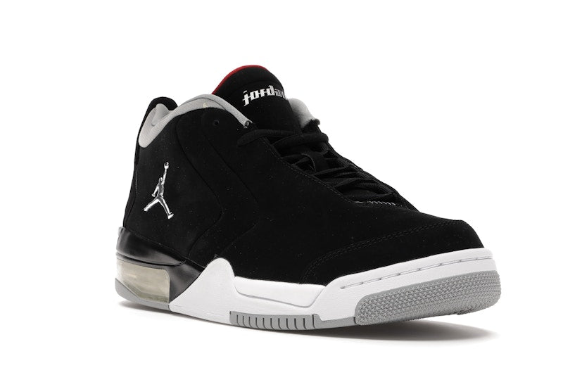 Jordan Big Fund Black Metallic Silver University Red