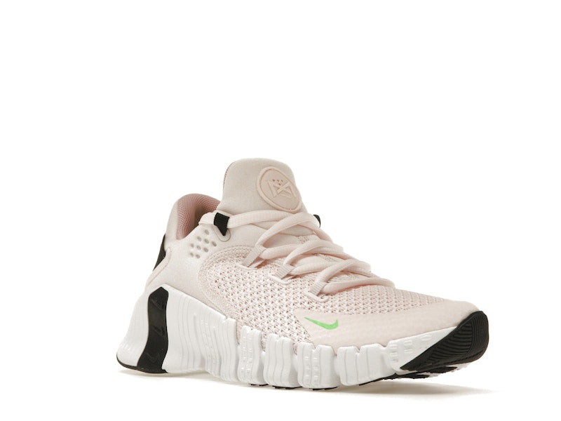 Nike Free Metcon 4 Light Soft Pink White Black Green Strike (Women's)