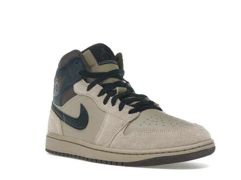 Jordan 1 Mid Khaki Baroque Brown