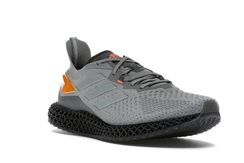 adidas X9000 4D Grey Three Signal Orange
