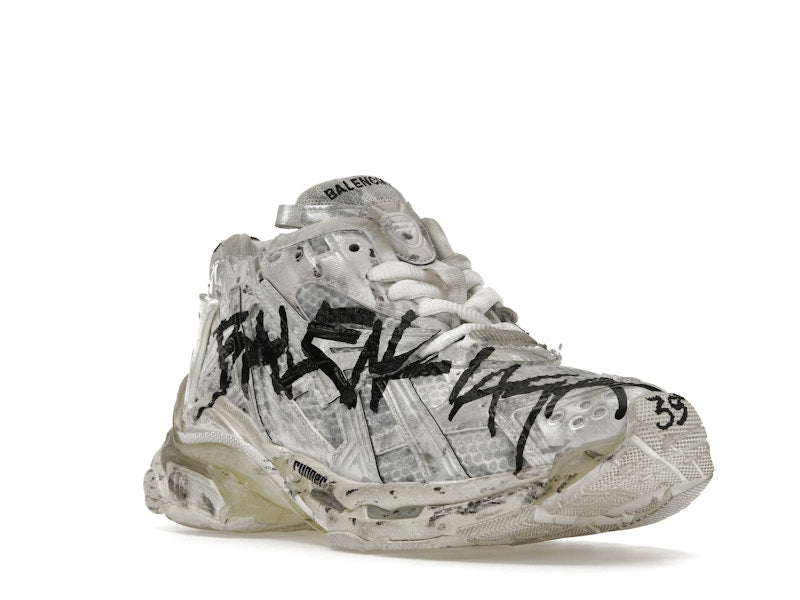 Balenciaga Runner Graffiti White