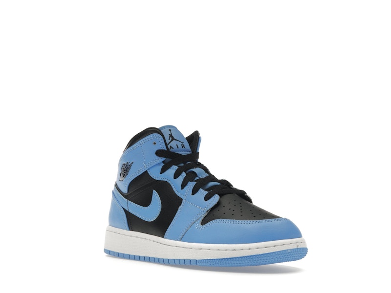 Jordan 1 Mid University Blue Black (GS)