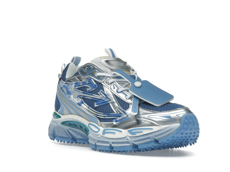 OFF-WHITE Be Right Back Silver Blue