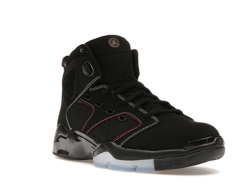 Jordan 6-17-23 Black White Red Contrast Stitching