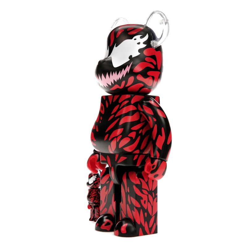 Bearbrick x Marvel Carnage 100% & 400% Set
