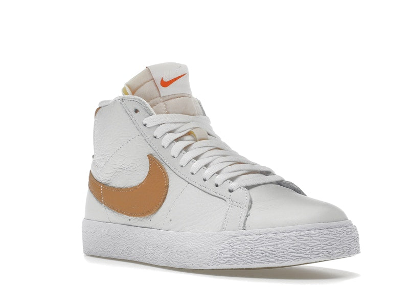 Nike SB Zoom Blazer Mid ISO White Light Cognac