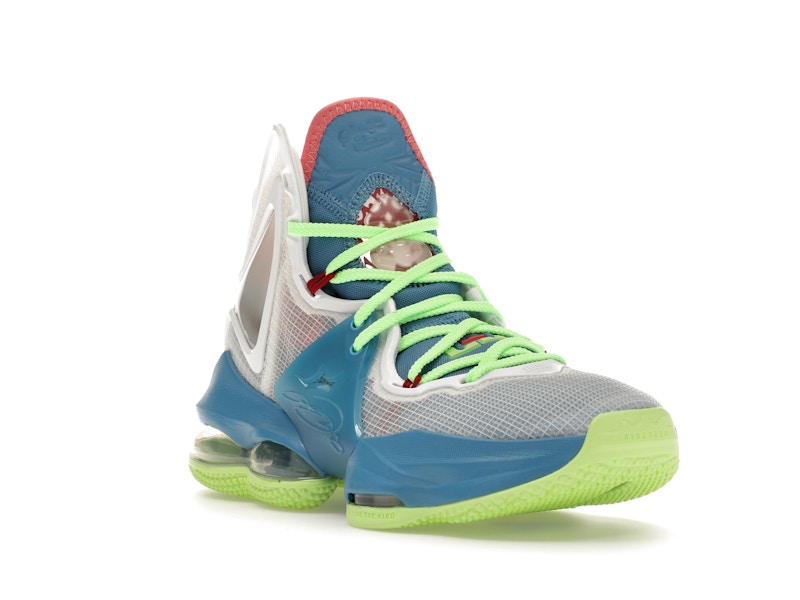 Nike LeBron 19 Dutch Blue Lime Glow (GS)