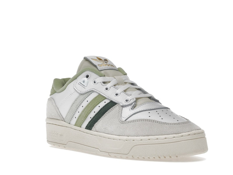 adidas Rivalry Low Footwear White Linen Green