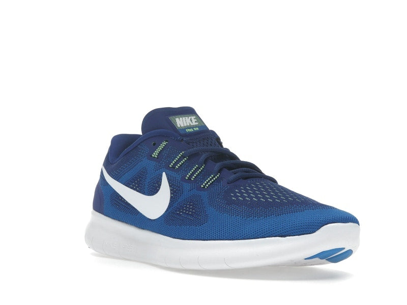Nike Free Rn 2017 Deep Royal Blue White-Soar