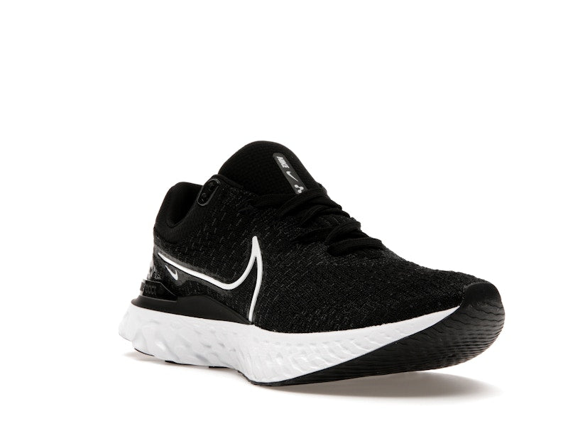 Nike React Infinity Run Flyknit 3 Black White