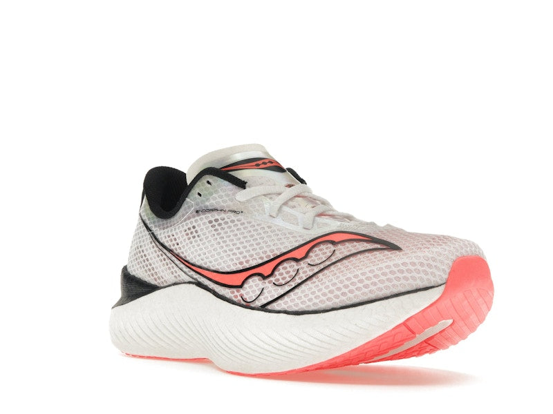 Saucony Endorphin Pro 3 White Vizi Red