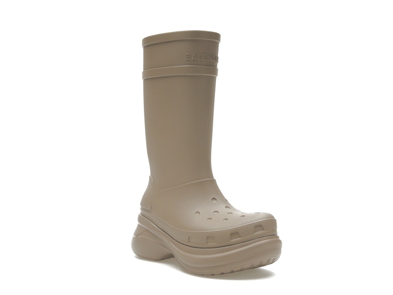 Balenciaga x Crocs Boot Beige Rubber