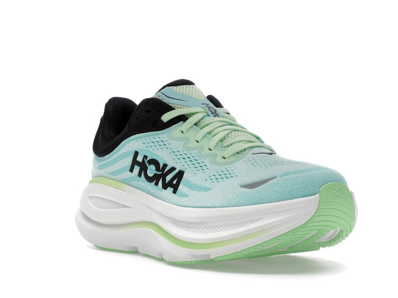 Hoka One One Bondi 9 Luna Moth Blue Spark