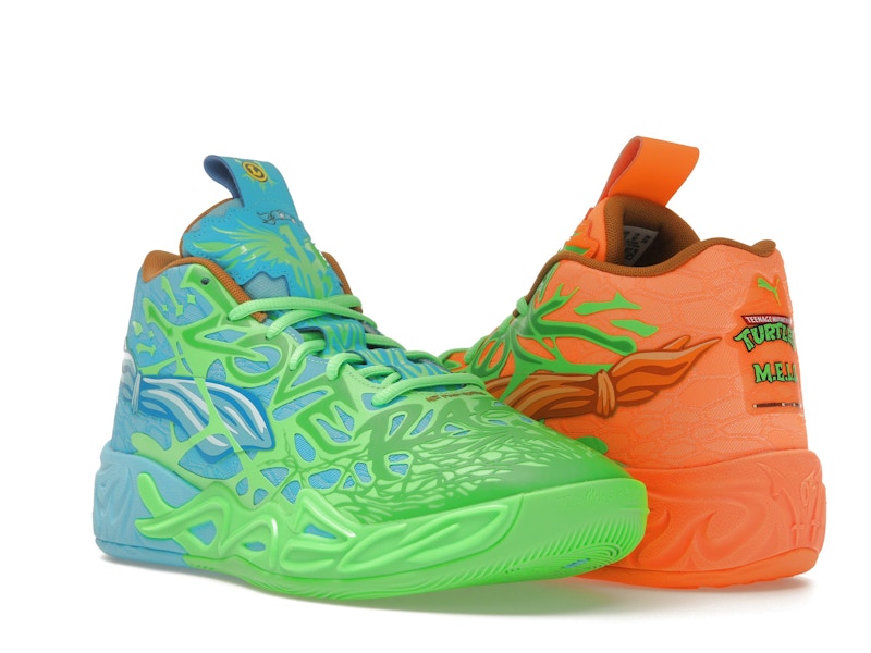 Puma LaMelo Ball MB.04 Teenage Mutant Ninja Turtles Leonardo & Michelangelo