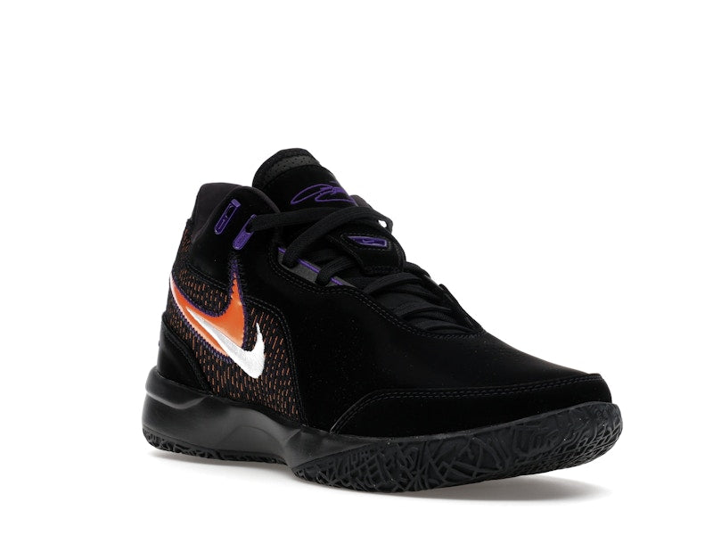 Nike Zoom LeBron NXXT Gen AMPD Black Field Purple Bright Mandarin