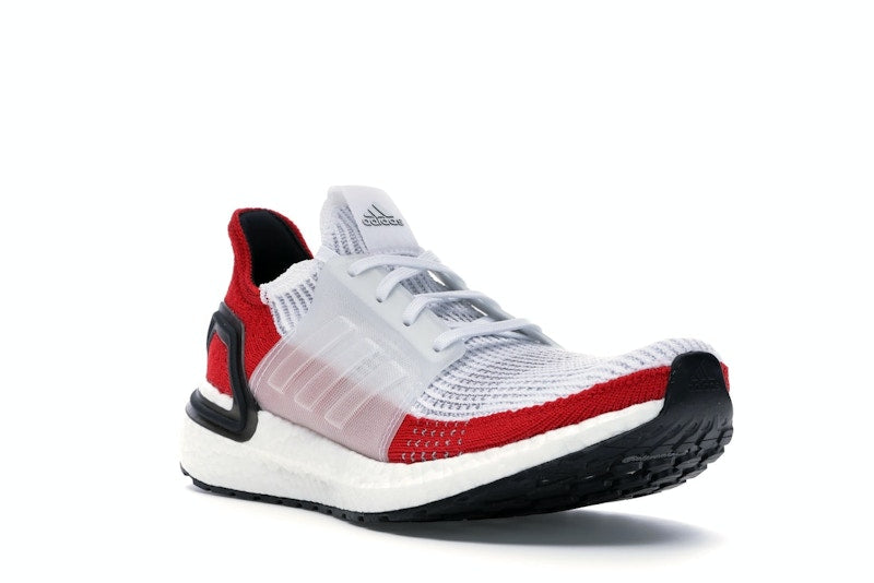 adidas Ultra Boost 19 White Scarlet