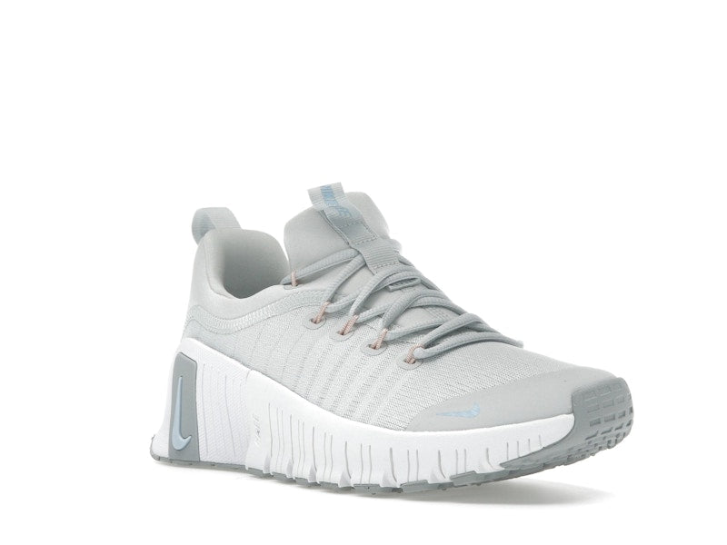 Nike Free Metcon 6 Photon Dust Light Smoke Grey Summit White Metallic Silver (Women's)