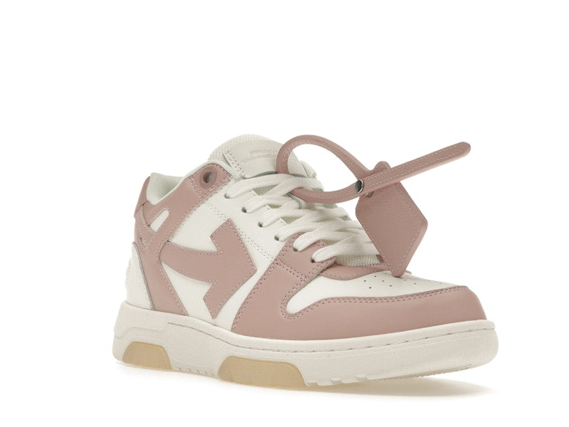 OFF-WHITE Out Of Office "OOO" Low Tops White Pink (Women's)