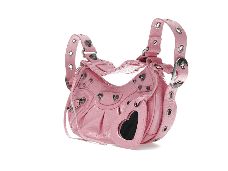 Balenciaga Le Cagole Shoulder Bag XS Pink