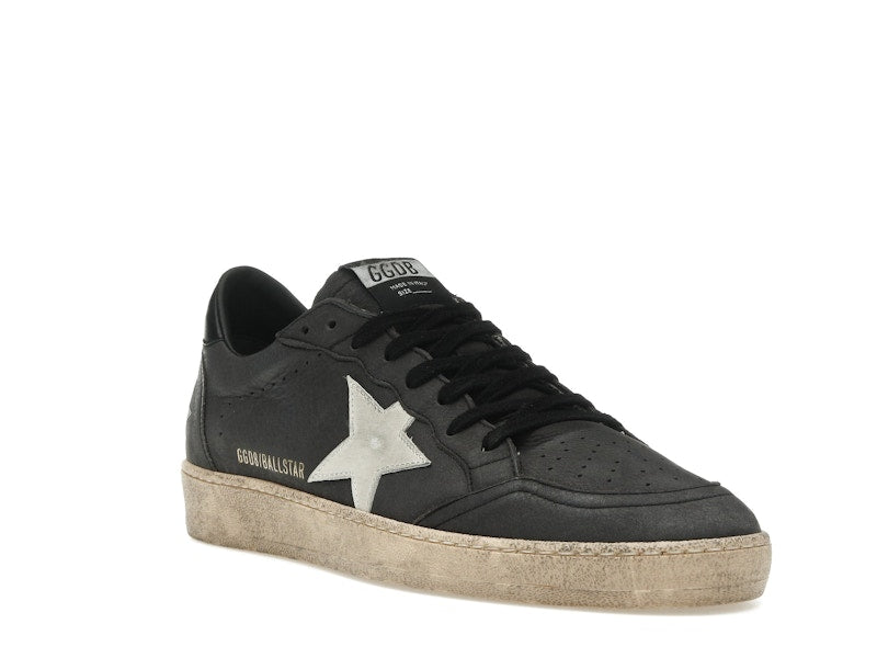 Golden Goose Ball Star Black Off White SS25