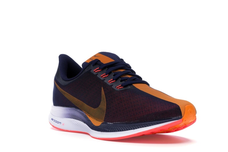 Nike Zoom Pegasus 35 Turbo Blackened Blue Orange Peel