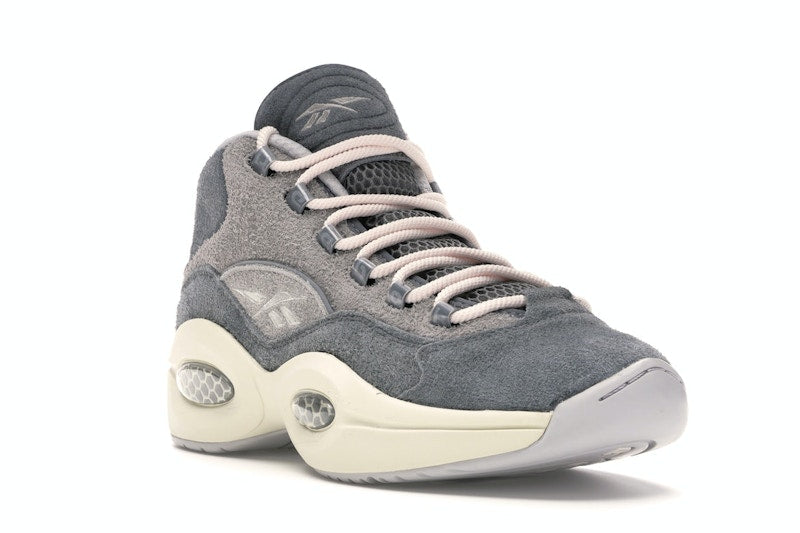 Reebok Question Mid Grey Suede