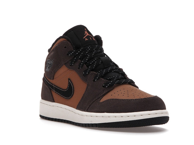 Jordan 1 Mid SE Dark Chocolate (GS)