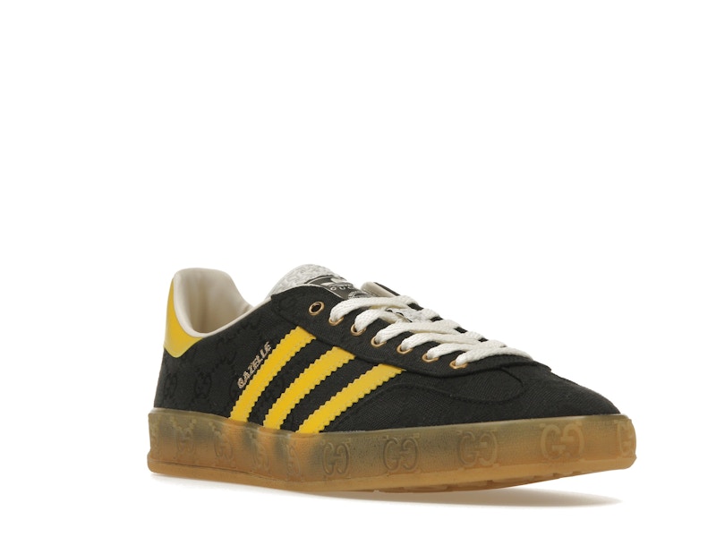 adidas x Gucci Gazelle Black GG Monogram