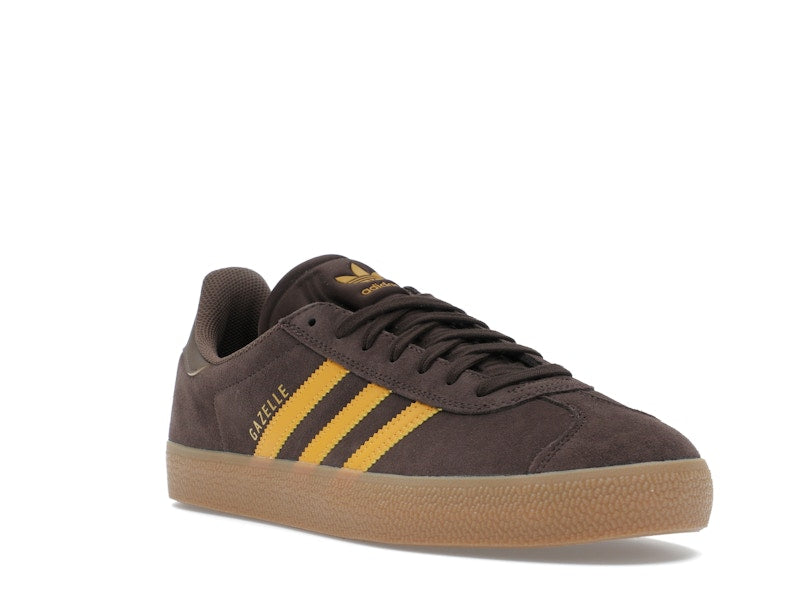 adidas Gazelle ADV Dark Brown Preloved Yellow
