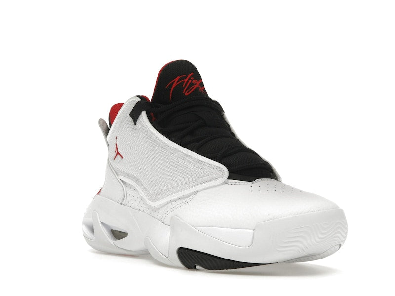 Jordan Max Aura 4 White Black University Red
