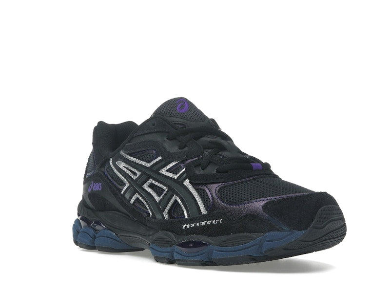 ASICS Gel-NYC Black Graphite Grey Purple