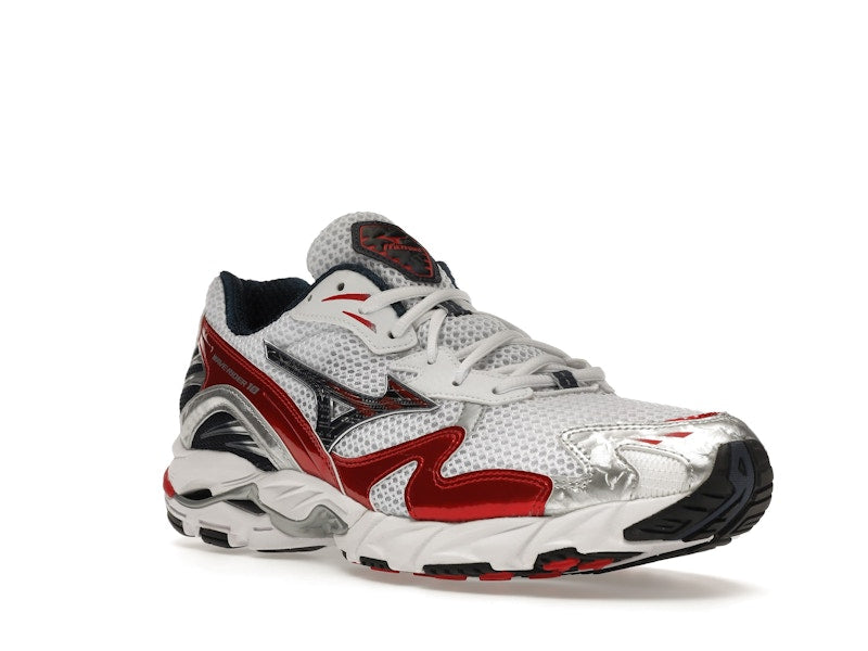 Mizuno Wave Rider 10 OG White Blue Red (2020)