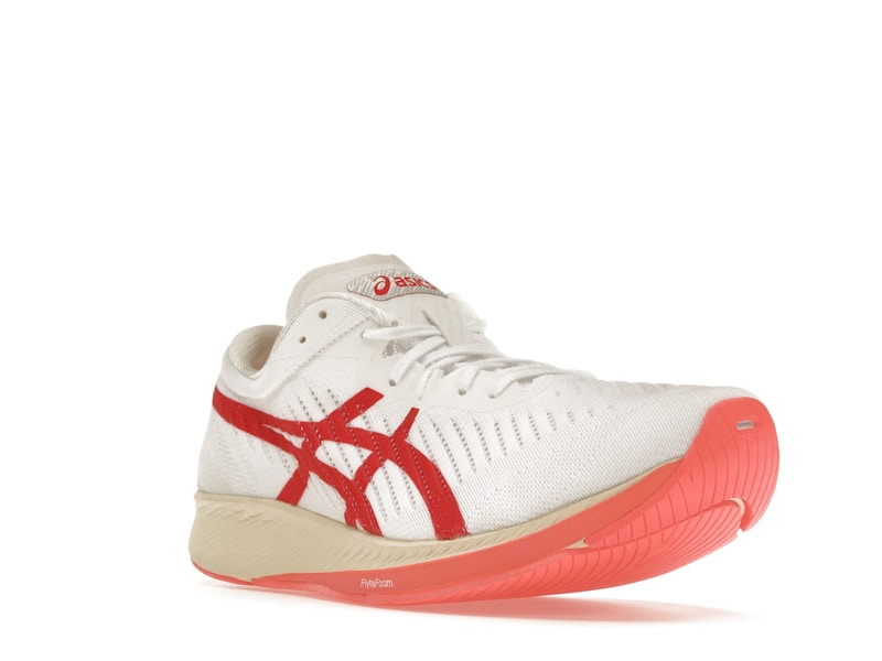 ASICS Metaracer White Sunrise Red