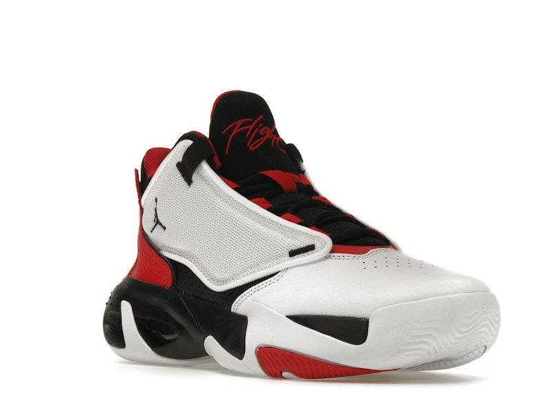 Jordan Max Aura 4 White Black University Red