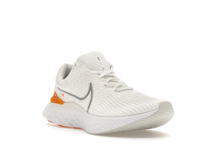 Nike React Infinity Run Flyknit 3 White Grey Kumquat