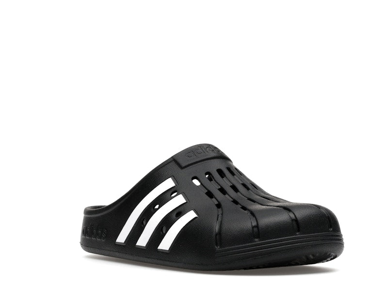 adidas Adilette Clogs Core Black Cloud White