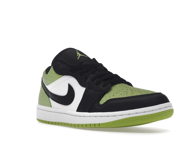 Jordan 1 Low Snakeskin Vivid Green (Women's)