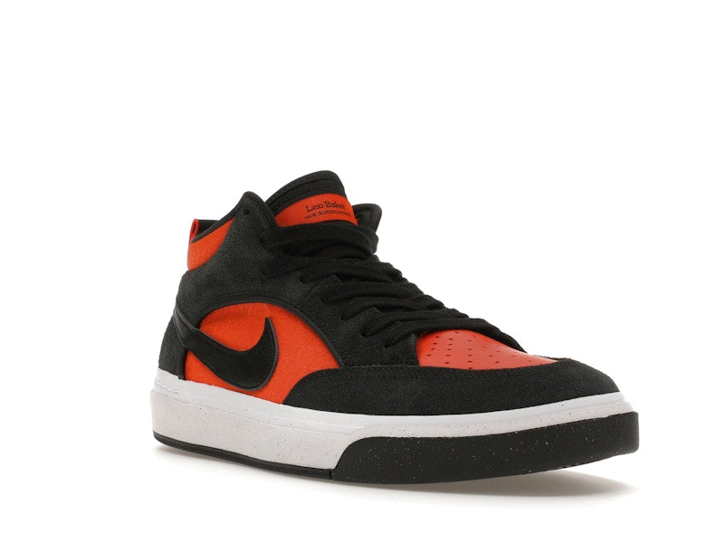 Nike SB React Leo Black Electro Orange