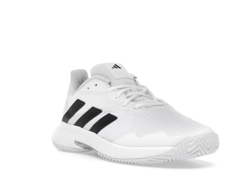 adidas Courtjam Control Cloud White Core Black Matte Silver