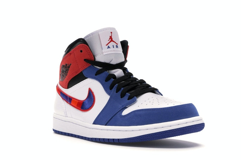 Jordan 1 Mid Multi-Color Swoosh