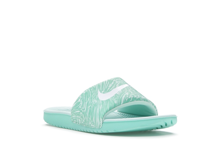 Nike Kawa Slide Print Emerald Rise (GS)