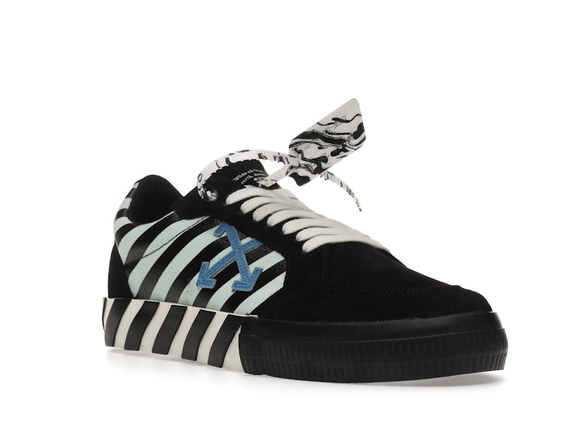 OFF-WHITE Vulc Low Black Blue Arrow