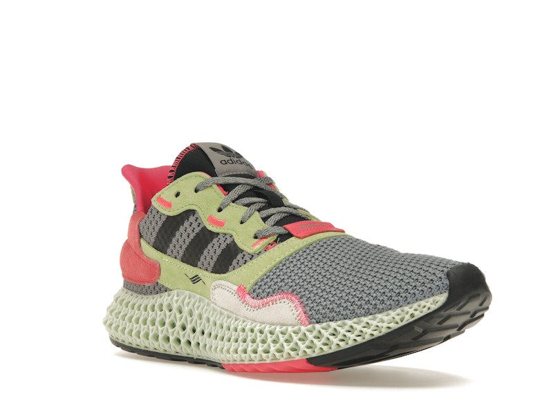 adidas ZX 4000 4D Grey Three Hi Res Yellow
