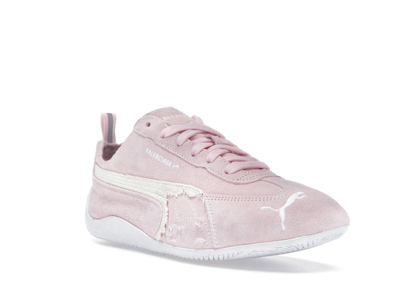 Balenciaga x Puma Speedcat Suede Distressed Pink White