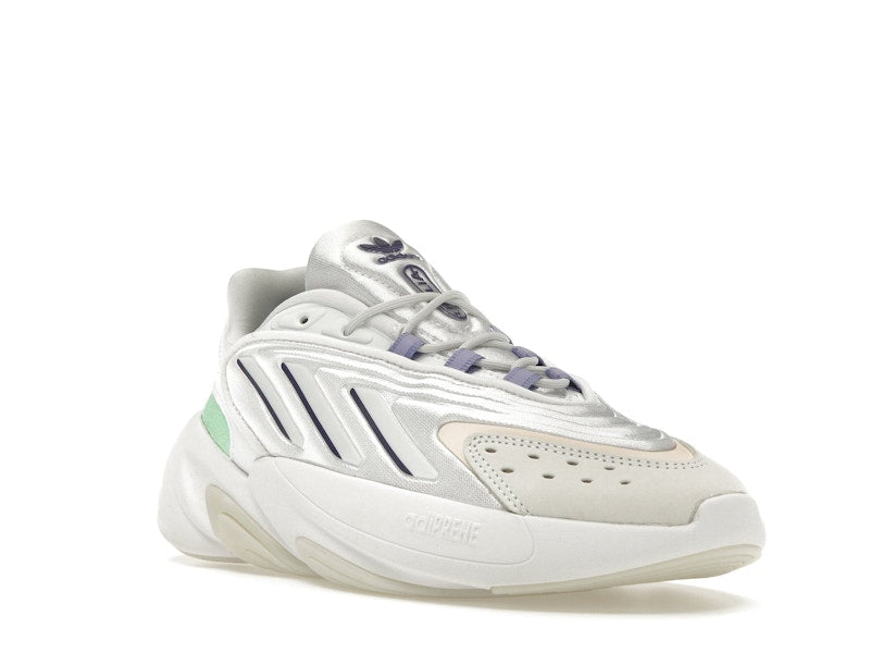 adidas Ozelia Cloud White Dark Purple Beam Green (Women's)