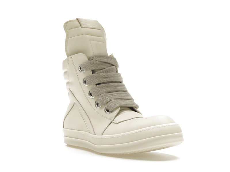 Rick Owens Lido Geobasket Big Lace Milk