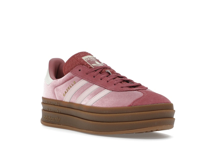 adidas Gazelle Bold Sandy Pink Velvet (Women's)