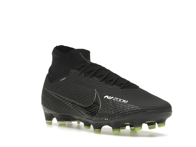 Nike Zoom Mercurial Superfly 9 Elite AG-Pro Black White Volt